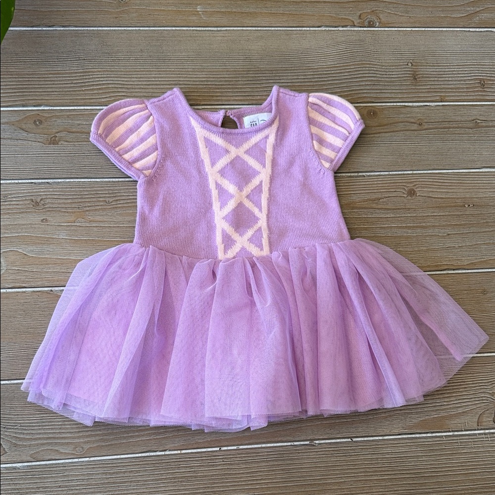 GAP Lilac Rapunzel Knit Dress